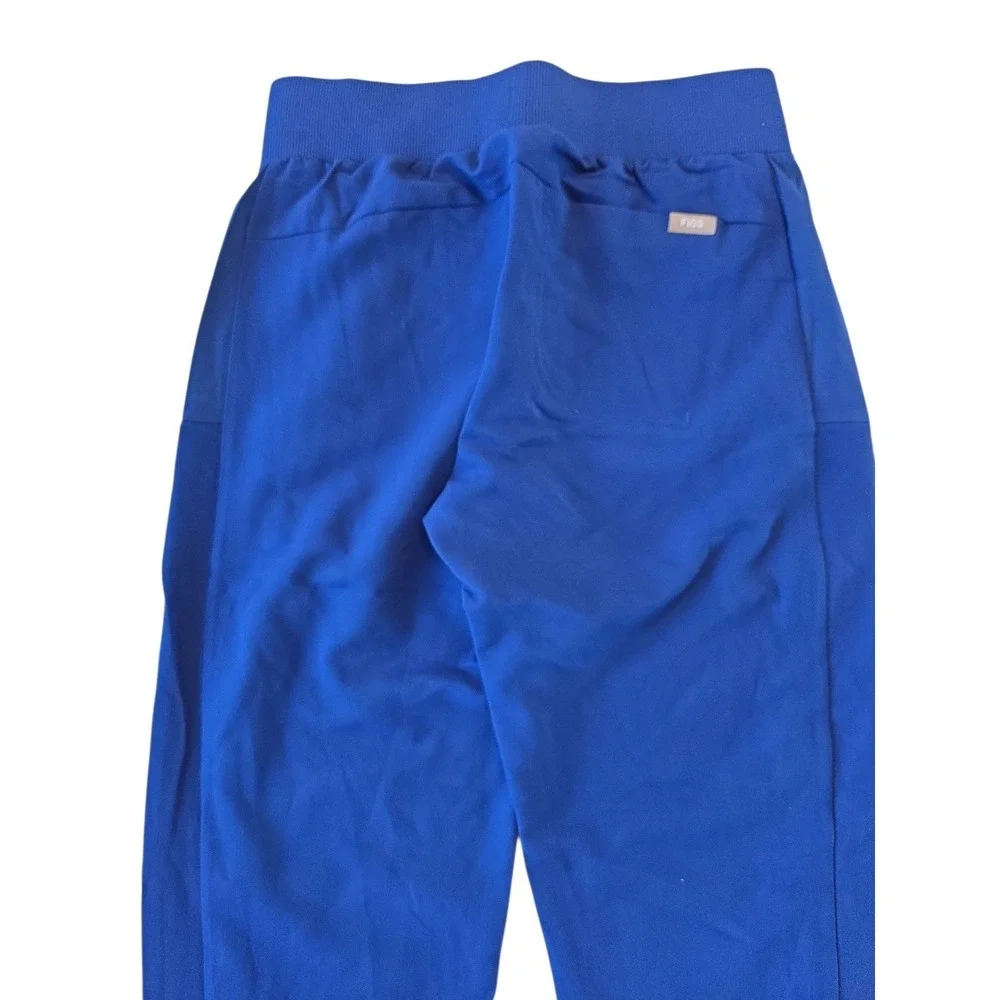 FIGS Women's‎ Boston Slim Jogger Scrub Pants XXS Electric Blue Drawstring NWT